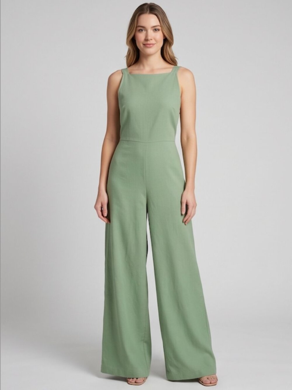 LAST ONE 🔥 Boho Wide Leg Cami Jumpsuit With Pockets